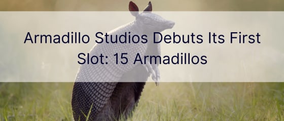آرماڈیلو اسٹوڈیوز نے اپنا پہلا سلاٹ شروع کیا: 15 آرماڈیلو